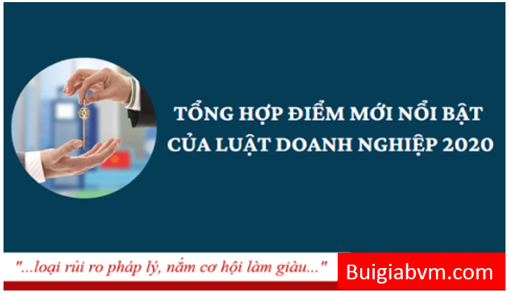 Những Điểm Mới Của Luật Doanh Nghiệp Năm 2020