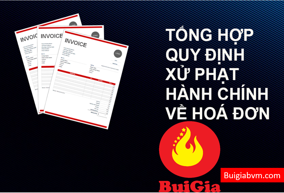 Xử Phạt Vi Phạm Trong Lĩnh Vực Thuế, Hóa Đơn