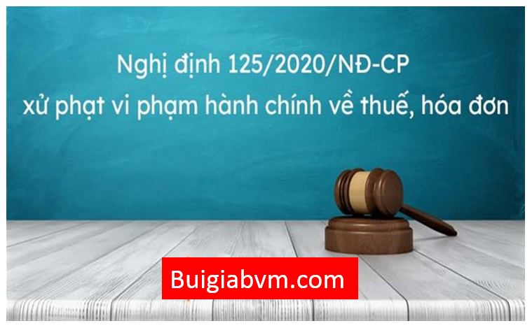 Xử Phạt Vi Phạm Trong Lĩnh Vực Thuế, Hóa Đơn 1