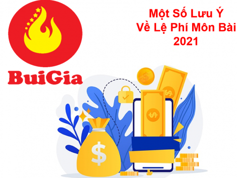 Một Số Lưu Ý Về Lệ Phí Môn Bài 2021