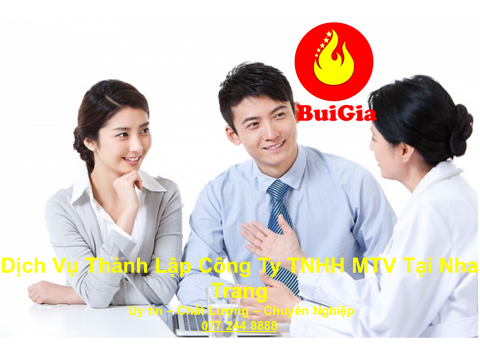 Thành Lập Công Ty TNHH Một Thành Viên Nha Trang